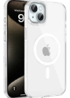 Joko iPhone 15 Gleam PC Sert Magsafe Kılıf - Şeffaf