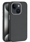 Joko iPhone 15 Kılıf Wonder Deri Magsafe Kapak - Siyah