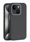Joko iPhone 15 Kılıf Wonder Deri Magsafe Kapak - Siyah