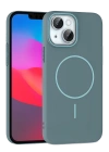 Joko iPhone 15 Plus Broş Magsafe Kapak - Turkuaz