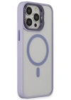 Joko iPhone 15 Pro Kılıf Roblox Lens Magsafe Standlı Kapak - Lila
