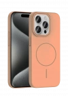 Joko iPhone 15 Pro Max Broş Magsafe Kapak - Çöl Titanyum