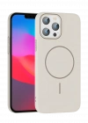 Joko iPhone 15 Pro Max Broş Magsafe Kapak - Krem