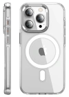 Joko iPhone 15 Pro Max Kılıf Crystal Magsafe Kapak - Şeffaf