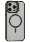 Joko iPhone 15 Pro Max Kılıf Roblox Lens Magsafe Standlı Kapak - Koyu Yeşil