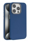 Joko iPhone 15 Pro Max Kılıf Wonder Deri Magsafe Kapak - Lacivert