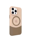Joko iPhone 15 Pro Max PC Suit Magsafe Kapak - Kahverengi