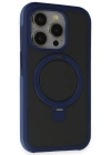 Joko iPhone 15 Pro Max Zorda Airbag Magsafe Standlı Kapak - Lacivert