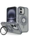 Joko iPhone 16 Banza Magsafe Standlı Kapak - Titan Gri