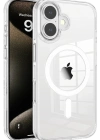 Joko iPhone 16 Gleam PC Sert Magsafe Kılıf - Şeffaf