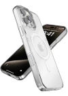 Joko iPhone 16 Gleam PC Sert Magsafe Kılıf - Şeffaf