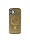 Joko iPhone 16 Plus Kılıf Helen Magsafe Kapak - Gold