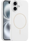 Joko iPhone 16 Plus Kılıf Jully Magsafe Kapak - Beyaz