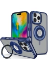 Joko iPhone 16 Pro Banza Magsafe Standlı Kapak - Lacivert