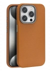 Joko iPhone 16 Pro Wonder Deri Magsafe Kapak - Kahverengi