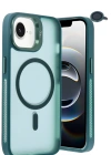 Joko iPhone 16E Flet Lens Magsafe Kapak - Koyu Yeşil