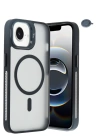 Joko iPhone 16E Flet Lens Magsafe Kapak - Siyah