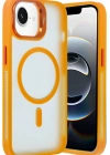 Joko iPhone 16E Flet Lens Magsafe Kapak - Turuncu
