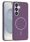 Joko Samsung Galaxy S23 FE Broş Magsafe Kapak - Mor