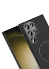 Joko Samsung Galaxy S23 Ultra Broş Magsafe Kapak - Füme