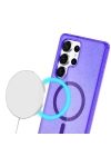 Joko Samsung Galaxy S23 Ultra Kılıf Star Magsafe Kapak - Mor