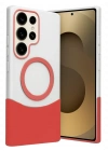 Joko Samsung Galaxy S23 Ultra Velar Magsafe Kapak - Kırmızı