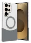 Joko Samsung Galaxy S23 Ultra Velar Magsafe Kapak - Natural Grey