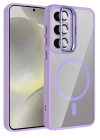 Joko Samsung Galaxy S24 FE Remim Lensli Magsafe Standlı Kapak - Lila