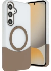 Joko Samsung Galaxy S24 FE Velar Magsafe Kapak - Çöl Titanyum