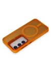 Joko Samsung Galaxy S24 Flet Lens Magsafe Kapak - Turuncu