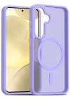 Joko Samsung Galaxy S24 Jota Magsafe Kapak - Lila