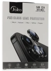 Joko Samsung Galaxy S24 PVD Metal Kamera Lens - Siyah