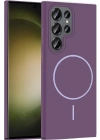Joko Samsung Galaxy S24 Ultra Broş Magsafe Kapak - Mor