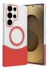 Joko Samsung Galaxy S24 Ultra Velar Magsafe Kapak - Kırmızı