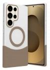 Joko Samsung Galaxy S25 Ultra Velar Magsafe Kapak - Çöl Titanyum