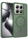 Joko Xiaomi Mi 14T Pro Jota Magsafe Kapak - Koyu Yeşil