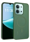 Joko Xiaomi Redmi 15C 4G Jota Magsafe Kapak - Koyu Yeşil