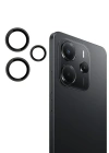 Joko Xiaomi Redmi Note 14 4G PVD Metal Kamera Lens - Siyah