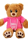 Kapşonlu Peluş Ayı 30 cm.