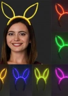 Karanlıkta Yanan Fosforlu Glow Taç 6 Renk 6 Adet
