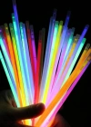 Karanlıkta Yanan Parlayan Fosforlu Glow Stick Çubuk Bileklik 50 Adet
