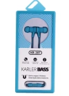 Karler Bass KR-207 Mıknatıslı Kablolu Kulaklık - Mavi
