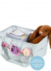  Katlamalı Anne & Bebek Organizer 795 Yeşil Çiçek