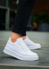 KB-X46 Kuback Beyaz Rugan Yüksek Beyaz Taban Günlük Spor Ayakkabı