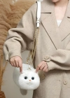 Kedi El Çantası Beyaz