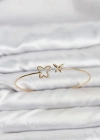 Kelebek Model Gold Renk Bileklik