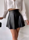 Kısa deri çan etek h26599