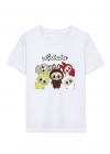 Kız Labubu Çocuk Baskılı T-Shirt - Beyaz