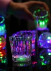 LED Işıklı Eğlence Bardakları - 3 Modlu Renk Değiştiren Bardak 12 Adet
