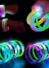 Led Işıklı Pilli Işıklı Rengarenk Bileklik Işıklı Bilezik Karışık Renk 1 Adet